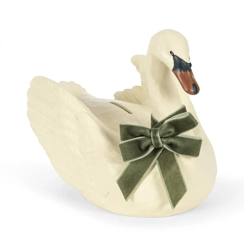 Schwan Spardose