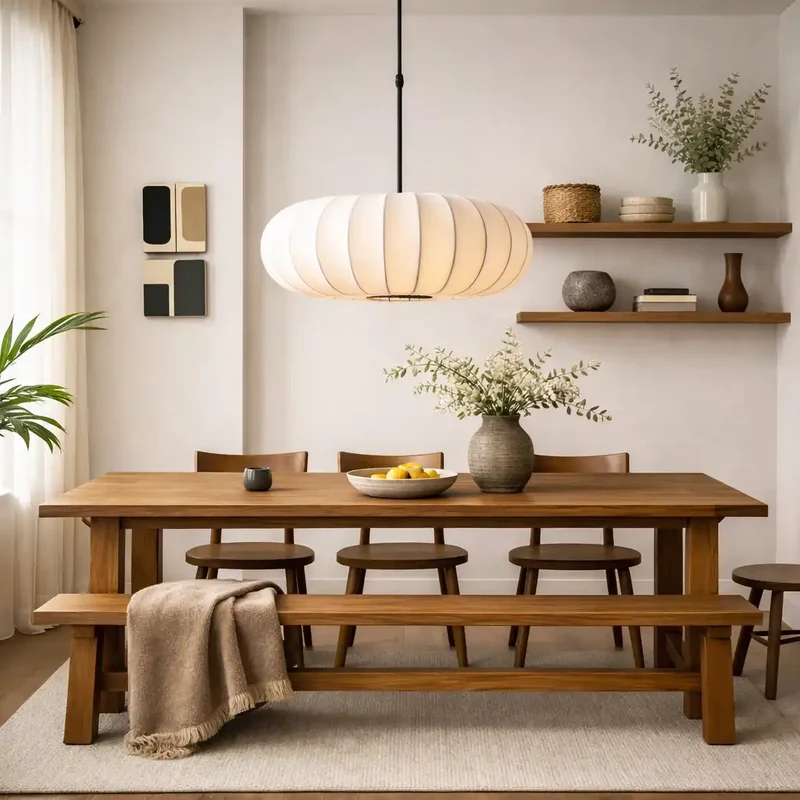 Nova Silk Pendant Light For Dining Rooms And Home Kitchens By Euroselle