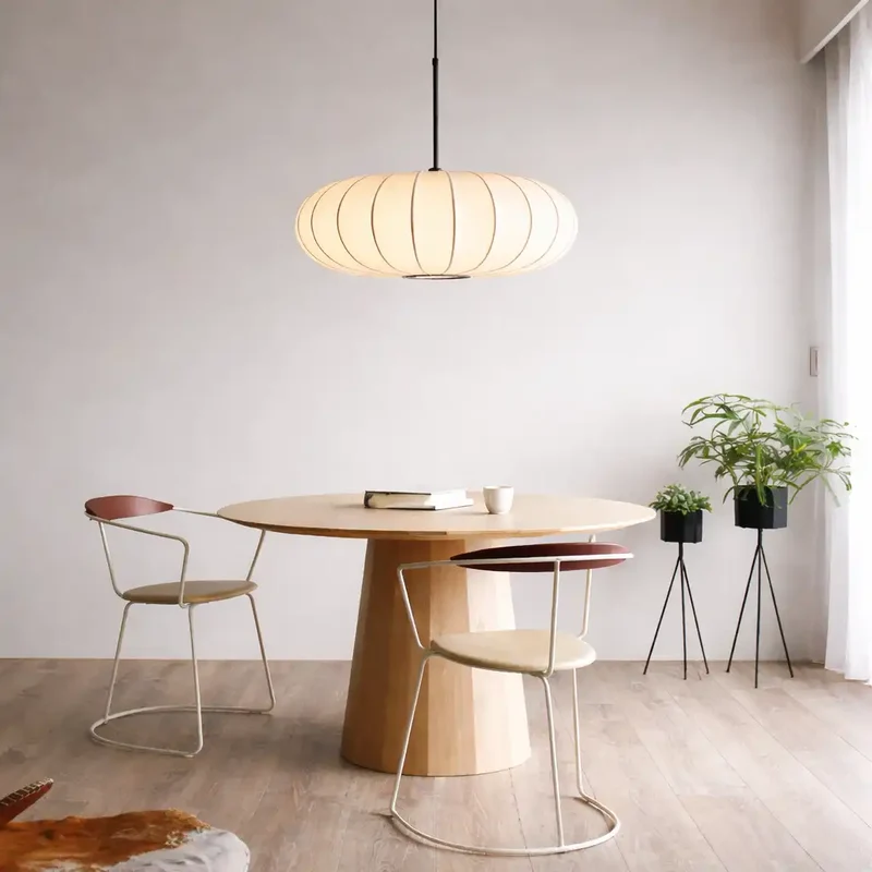 Nova Silk Pendant Light For Dining Rooms And Home Kitchens By Euroselle