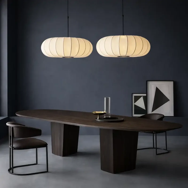 Nova Silk Pendant Light For Dining Rooms And Home Kitchens By Euroselle