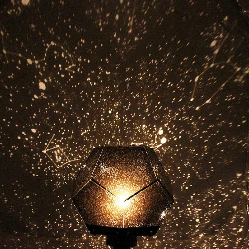 Euroselle Starry Sky Projector LED Night Light With Bluetooth Music Control For Bedroom Decor