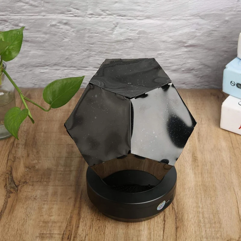 Euroselle Starry Sky Projector LED Night Light With Bluetooth Music Control For Bedroom Decor