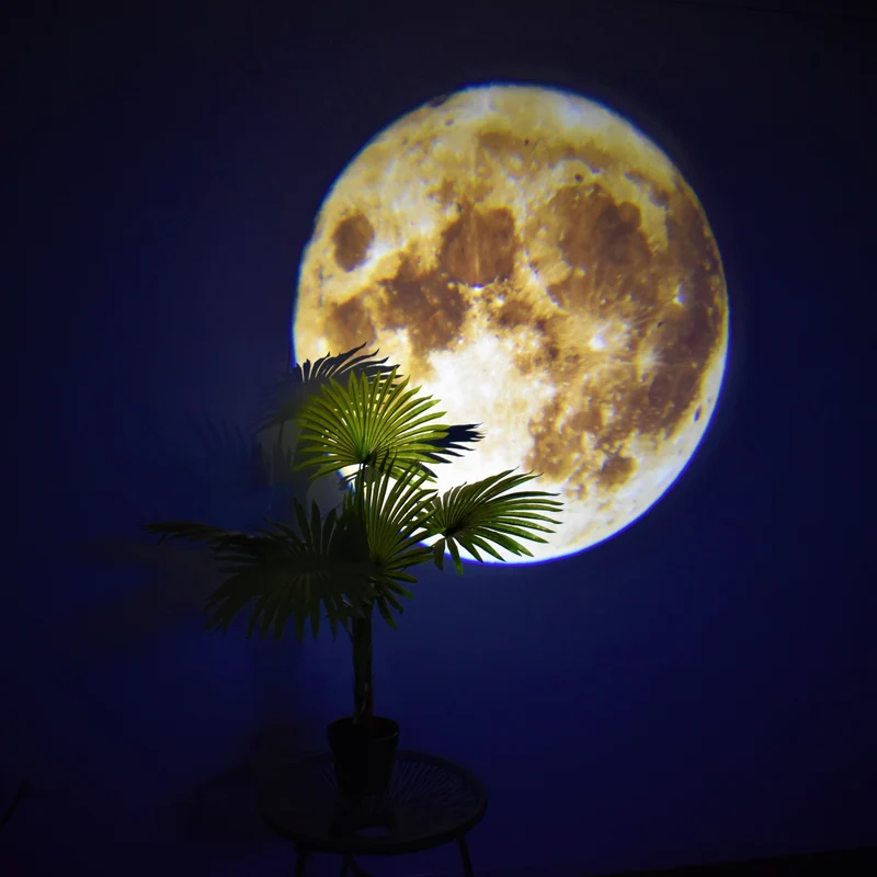 Euroselle Projection Lamp With Flexible Neck And USB Powered, Dual Projection Films