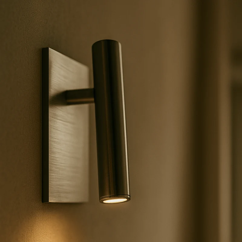 Euroselle Adjustable LED Wall Light With Switch Modern Minimalist Bathroom And Home Lighting
