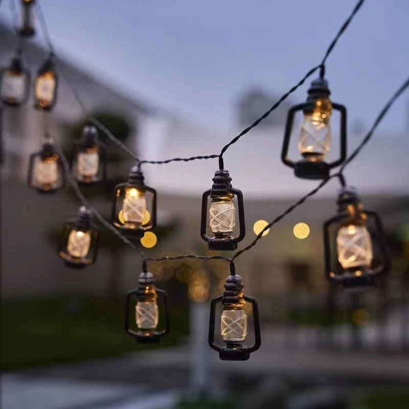 Euroselle LED String Light Retro Style IP44 Indoor Outdoor