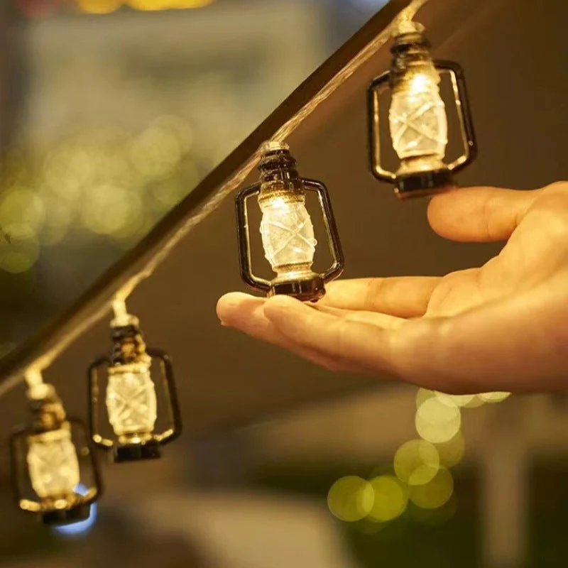 Euroselle LED String Light Retro Style IP44 Indoor Outdoor