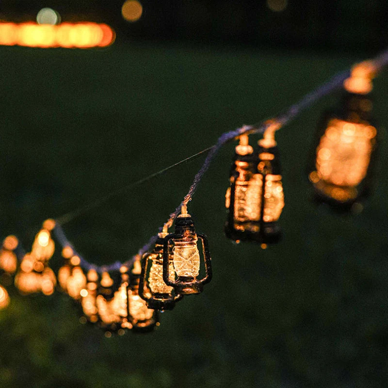 Euroselle LED String Light Retro Style IP44 Indoor Outdoor