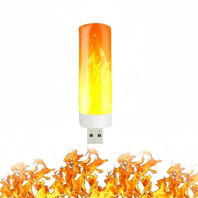 Euroselle LED Firelight Bulb for Cozy Home Ambience and Decor Lighting