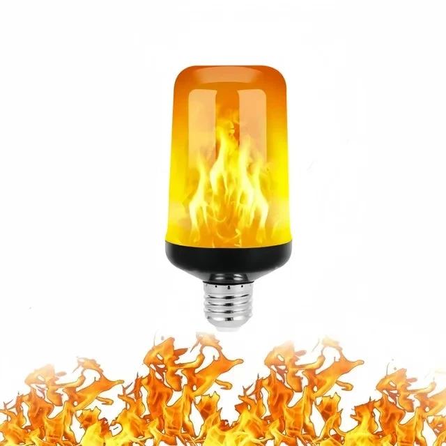 Euroselle LED Firelight Bulb for Cozy Home Ambience and Decor Lighting
