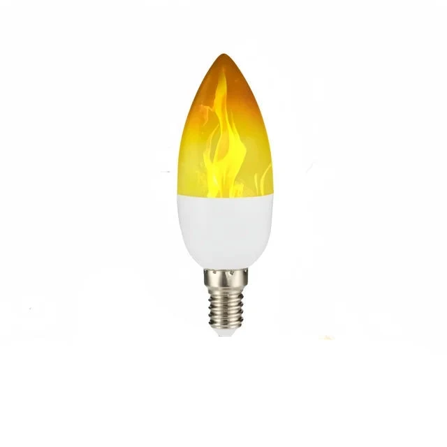 Euroselle LED Firelight Bulb for Cozy Home Ambience and Decor Lighting