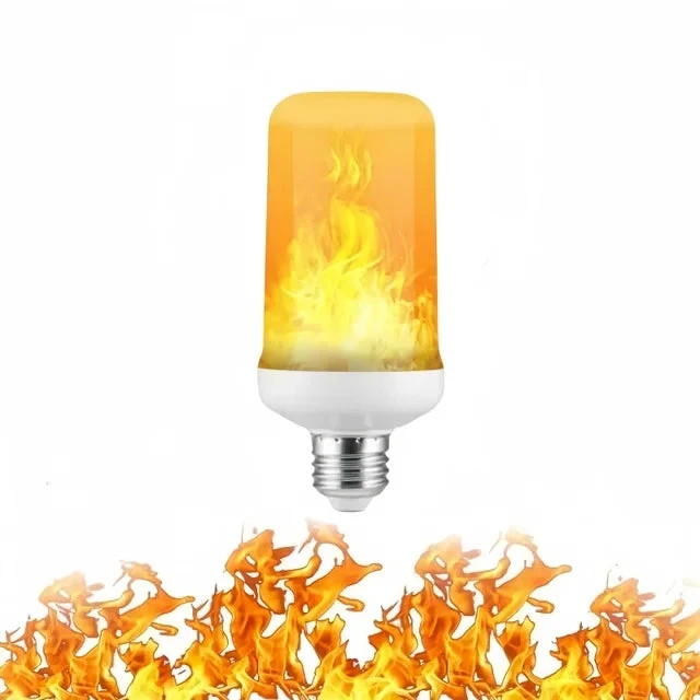 Euroselle LED Firelight Bulb for Cozy Home Ambience and Decor Lighting
