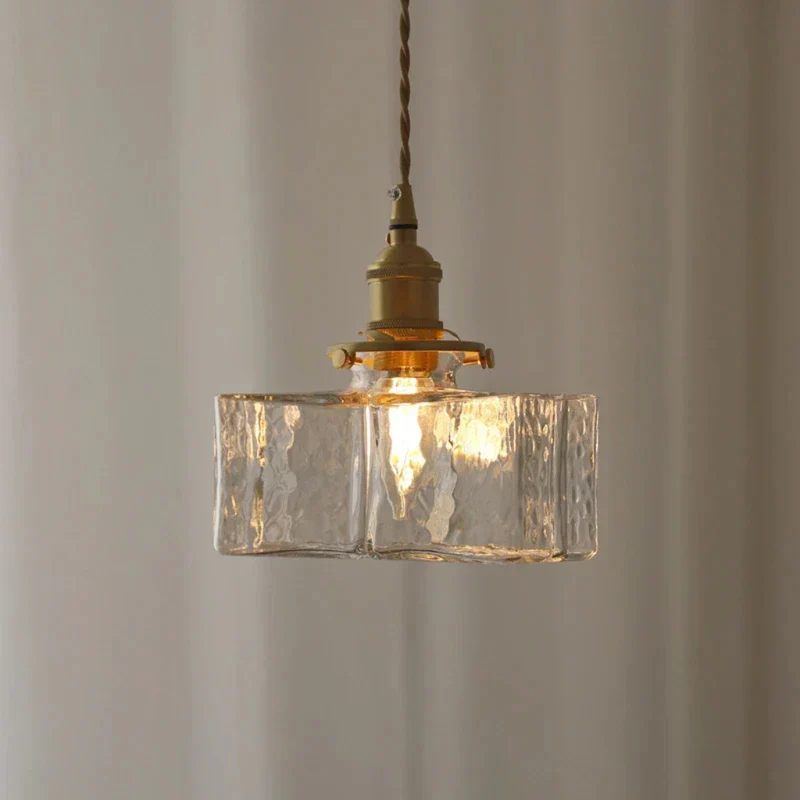 Lyra Sculptural Glass Pendant Ceiling Light By Euroselle