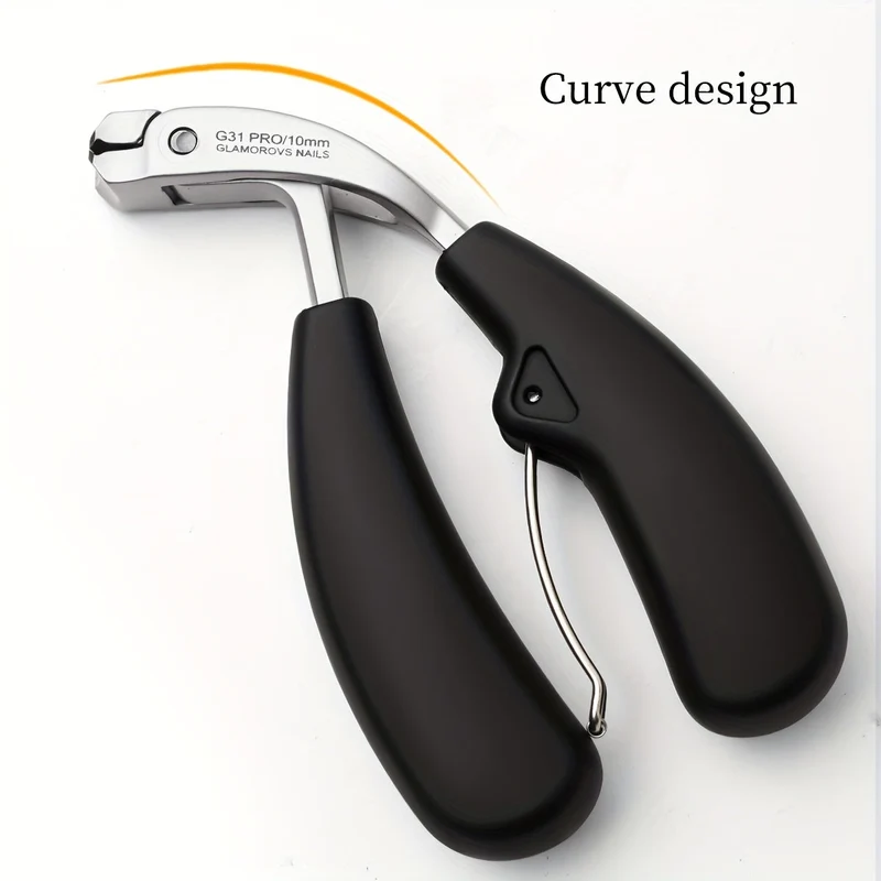 G31 Ergonomic Nail Clippers With Long Handle, Stainless Steel - Euroselle