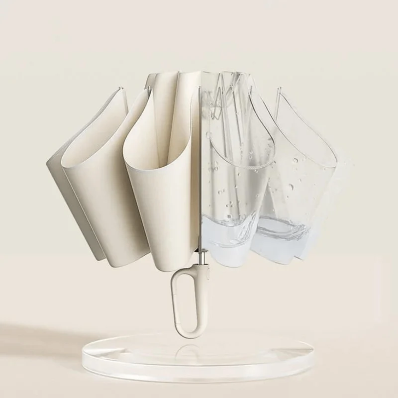 Euroselle Compact Automatic Umbrella For Wind And Rain Protection