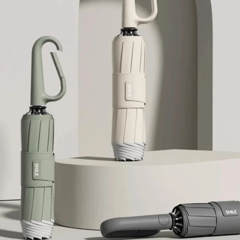 Euroselle Compact Automatic Umbrella For Wind And Rain Protection