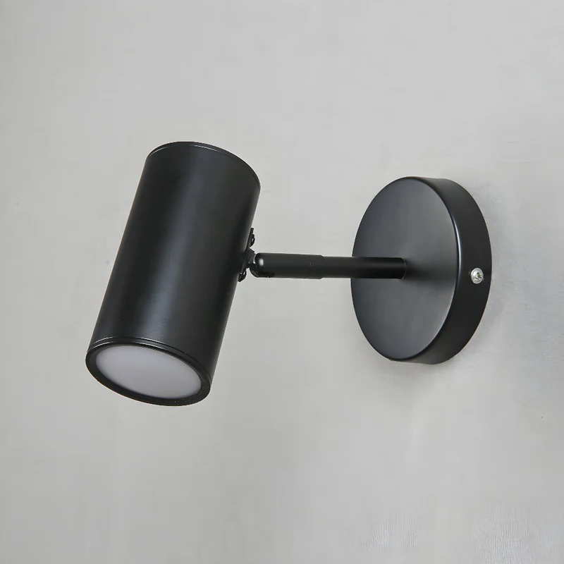 Euroselle Adjustable LED Wall Light Sconce In Slim Aluminum, Nordic Design
