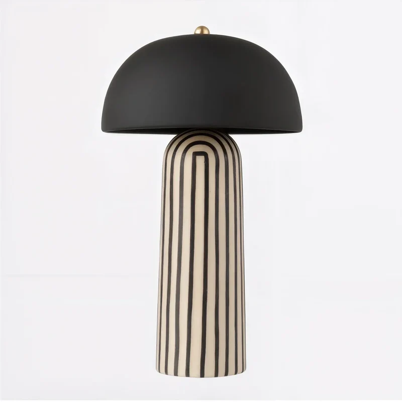 Aurora Stripe Ambient LED Desk Lamp For Bedside And Living Areas By Euroselle