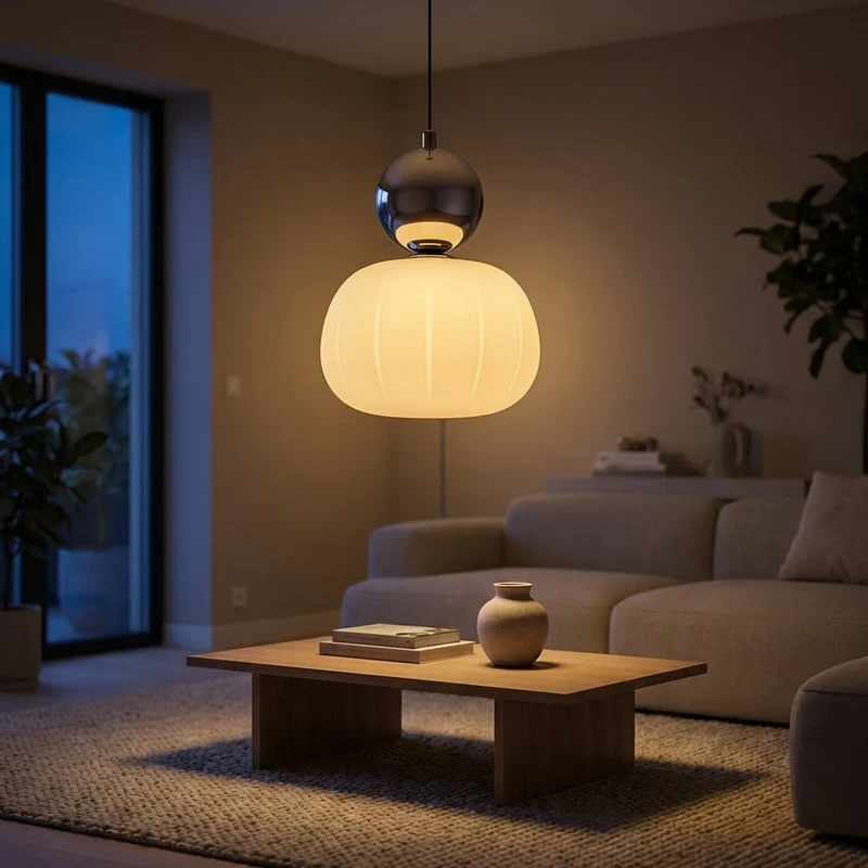 LumaNova Geometric Pendant Light For Modern Interiors By Euroselle