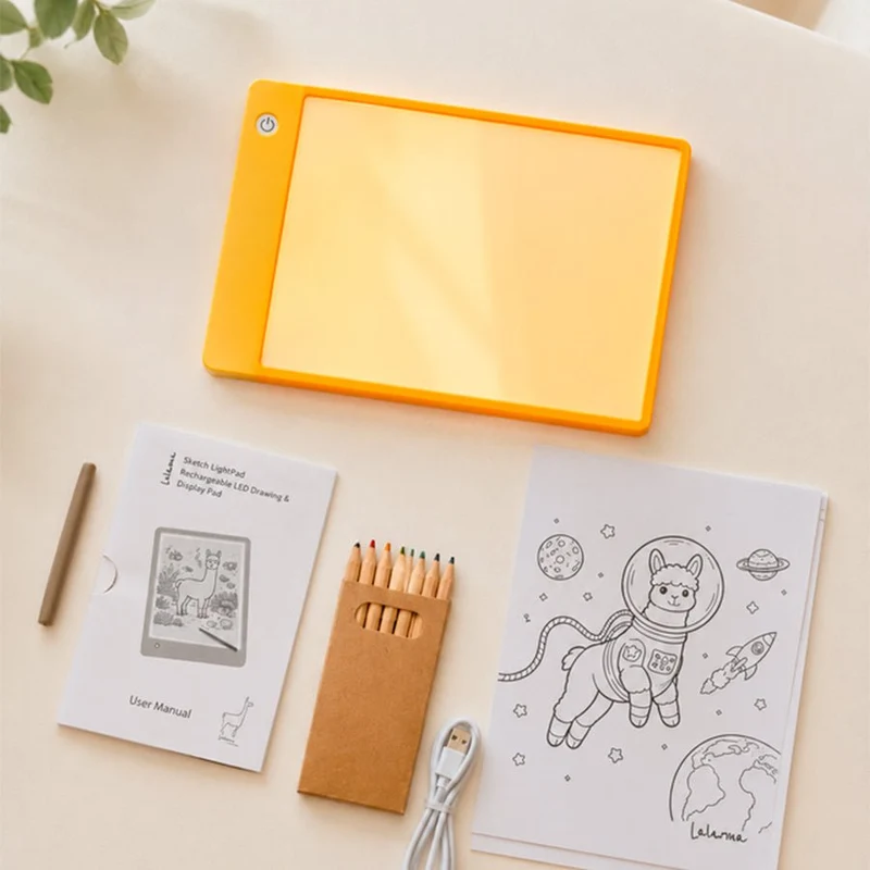 Skizzen Lightpad Gelb