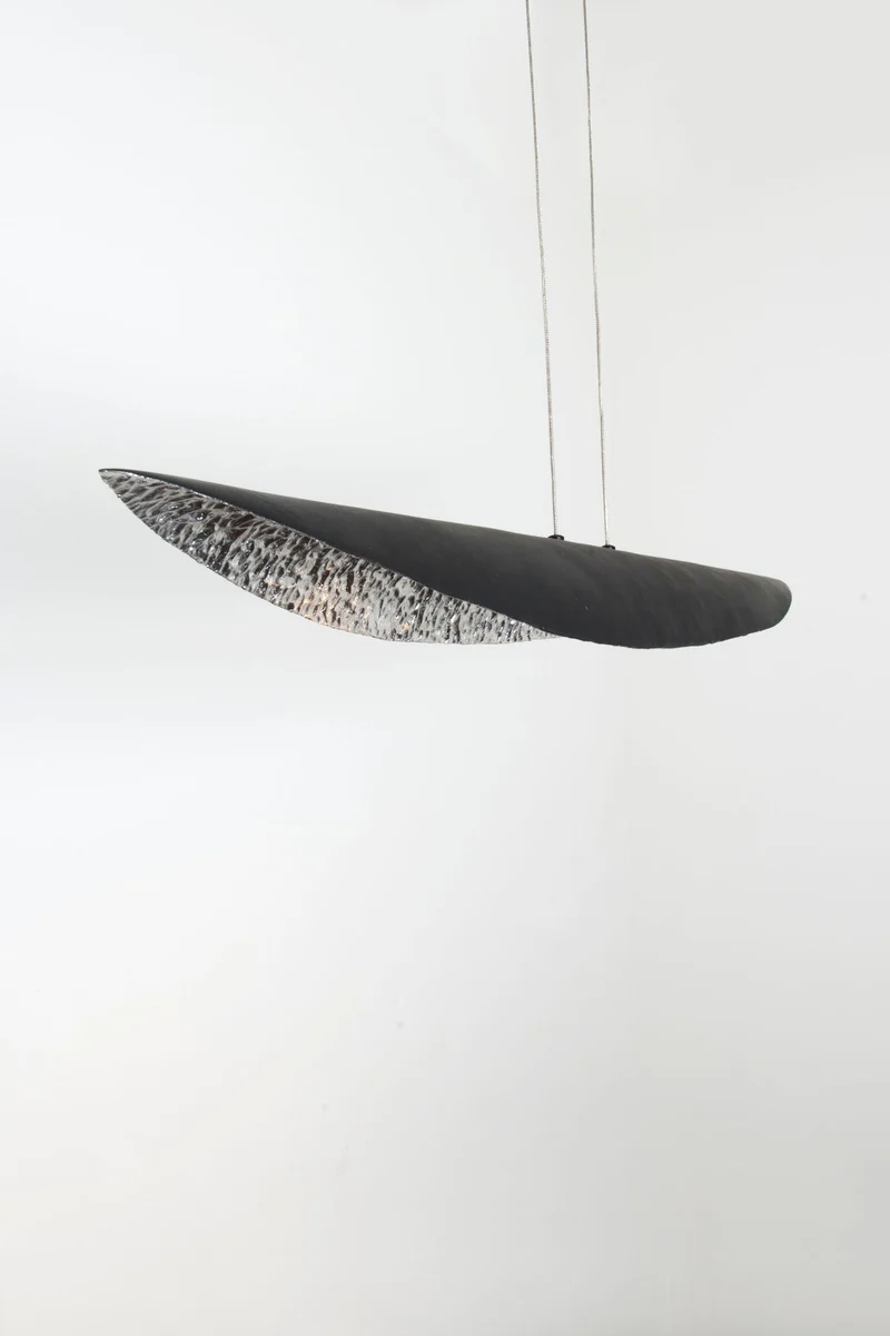 LED-Hängelampe Chiasso 4-flammig dimmbar gehämmert