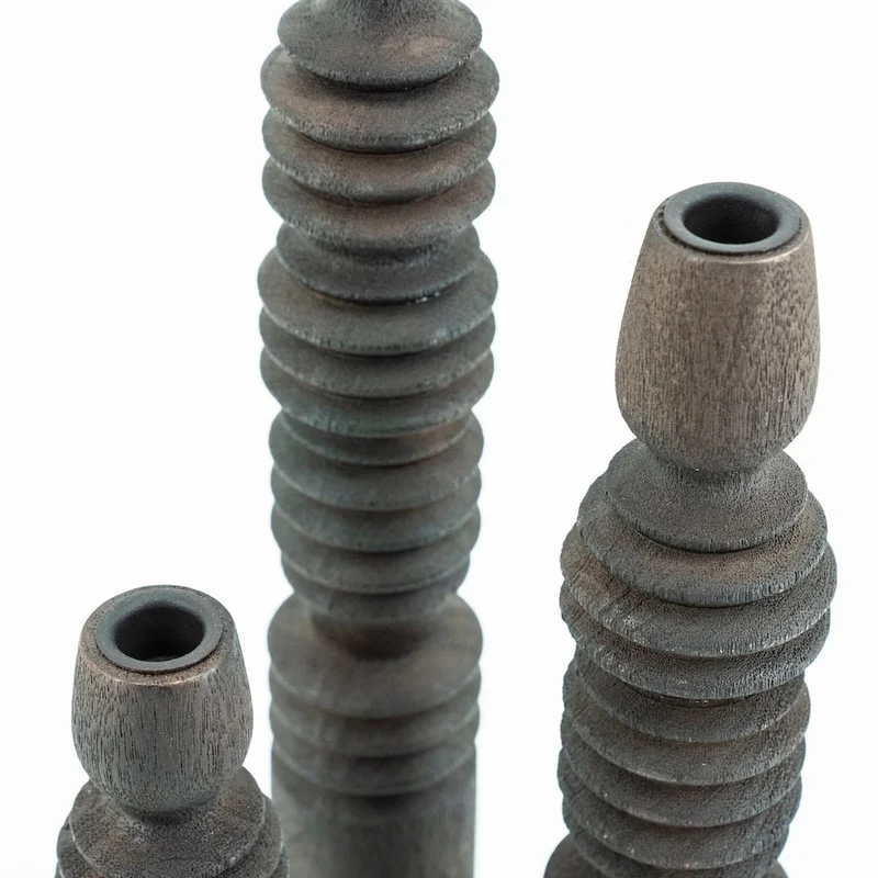 Set Kerzenhalter Totem - By-Boo