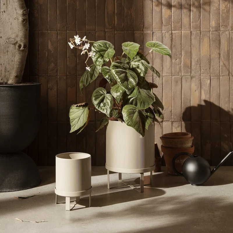Bau Pot large Blumentopf Cashmere - ferm Living