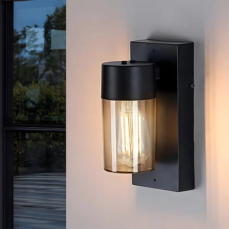 Euroselle Outdoor Wall Lamp Aluminum Waterproof Modern Design