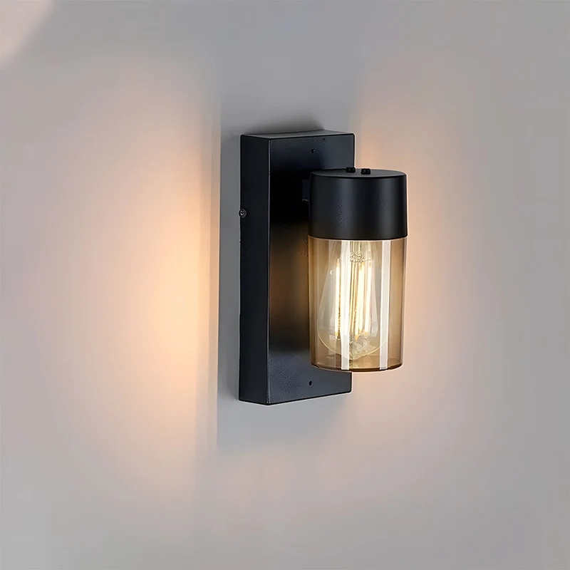 Euroselle Outdoor Wall Lamp Aluminum Waterproof Modern Design
