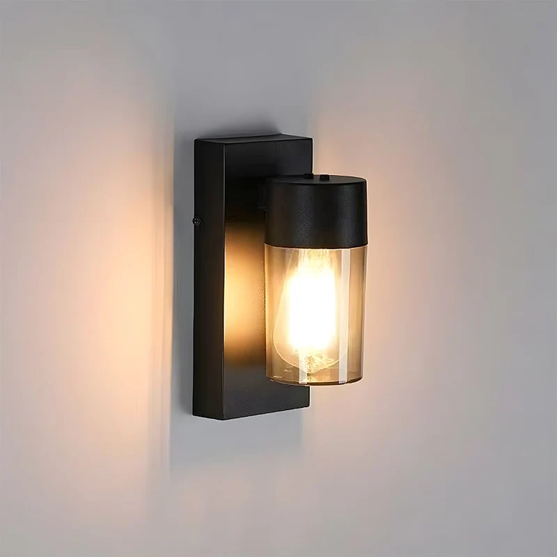 Euroselle Outdoor Wall Lamp Aluminum Waterproof Modern Design