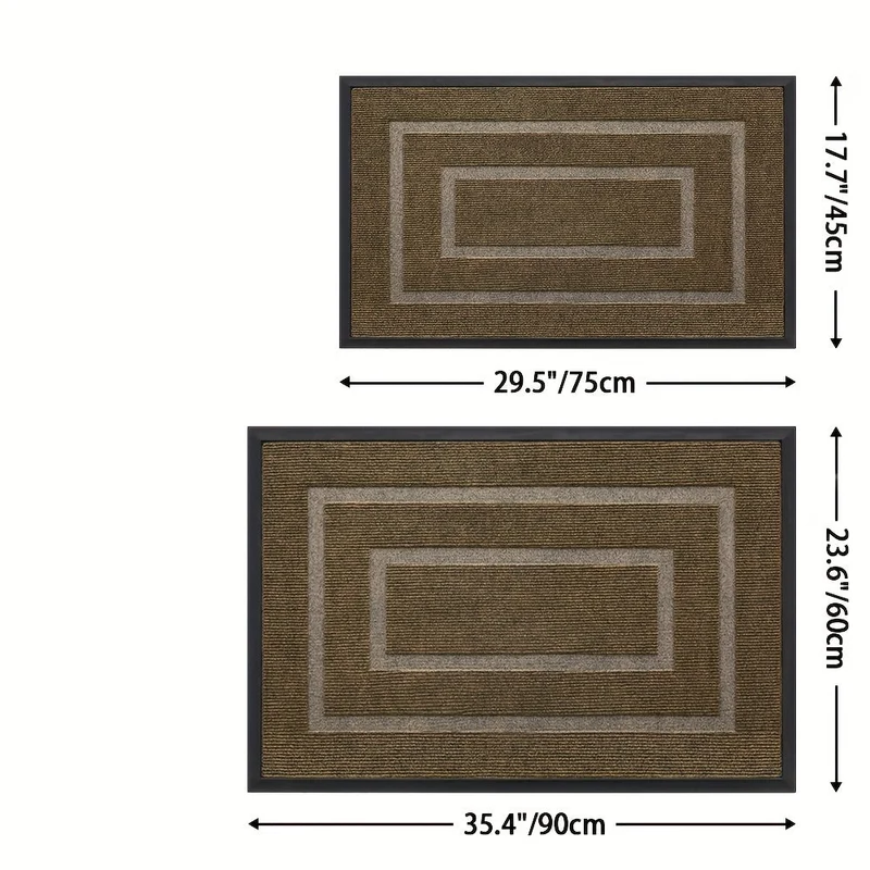Euroselle EasyStep Doormat Durable Slip Resistant Holiday Entrance Decor