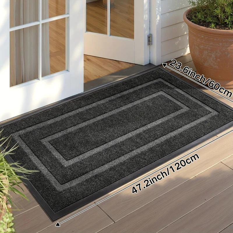 Euroselle EasyStep Doormat Durable Slip Resistant Holiday Entrance Decor