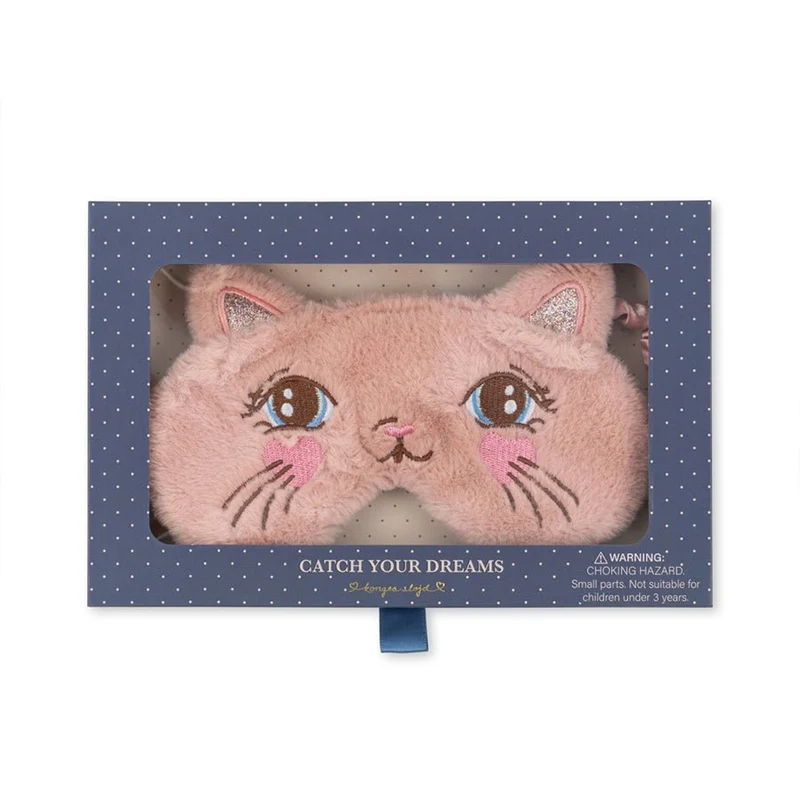 Schlafmaske in rosa-pink