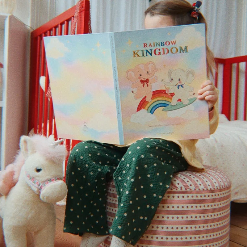 Malbuch Rainbow