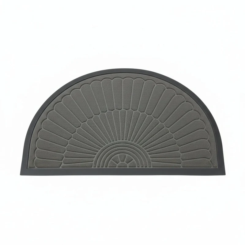 Euroselle Durable Low-Profile Entryway Mat for Front Door, Patio, and Garage