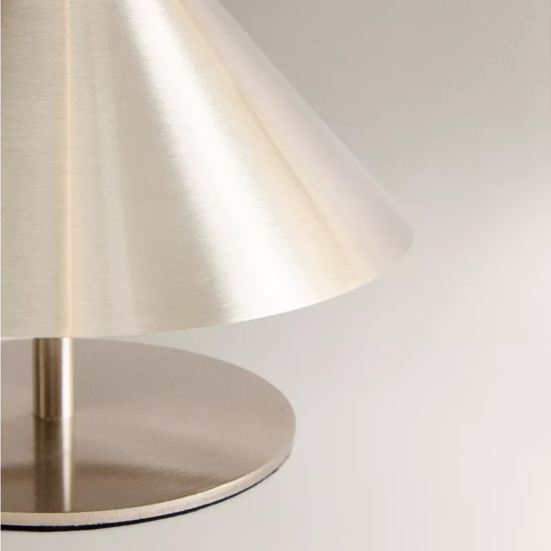 Euroselle Rechargeable Touch Table Lamp With 3W LED, 3 Color Modes And Touch Dimmer