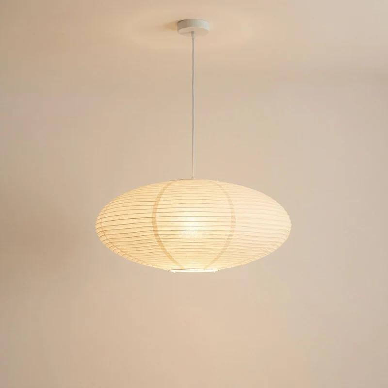 Novae Paper Pendant Light For Living Rooms And Dining Areas Euroselle