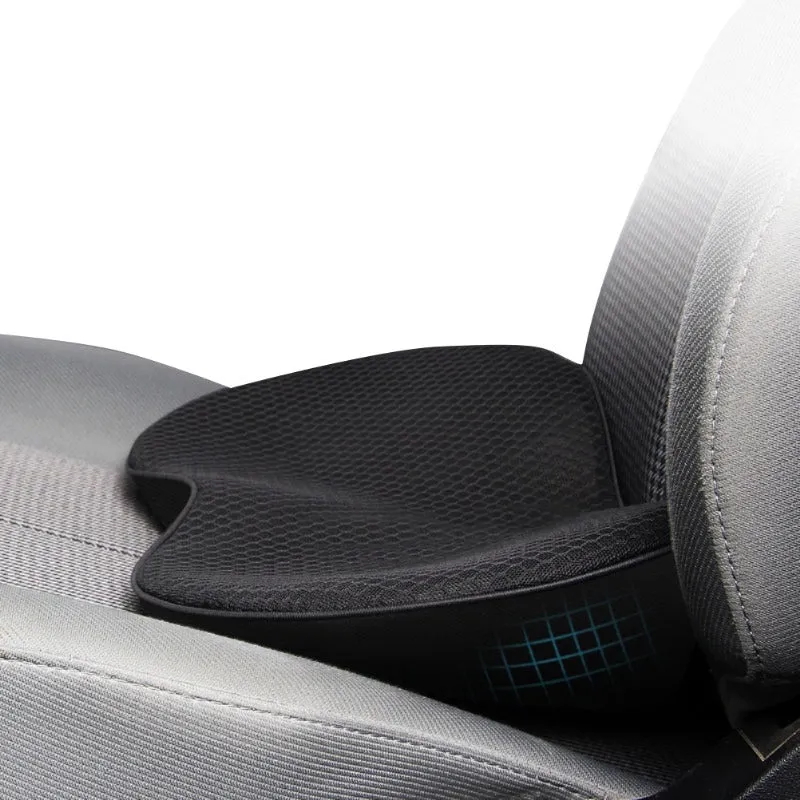 Euroselle Car Seat Cushion With 3.5-Inch Height Boost For Short Drivers