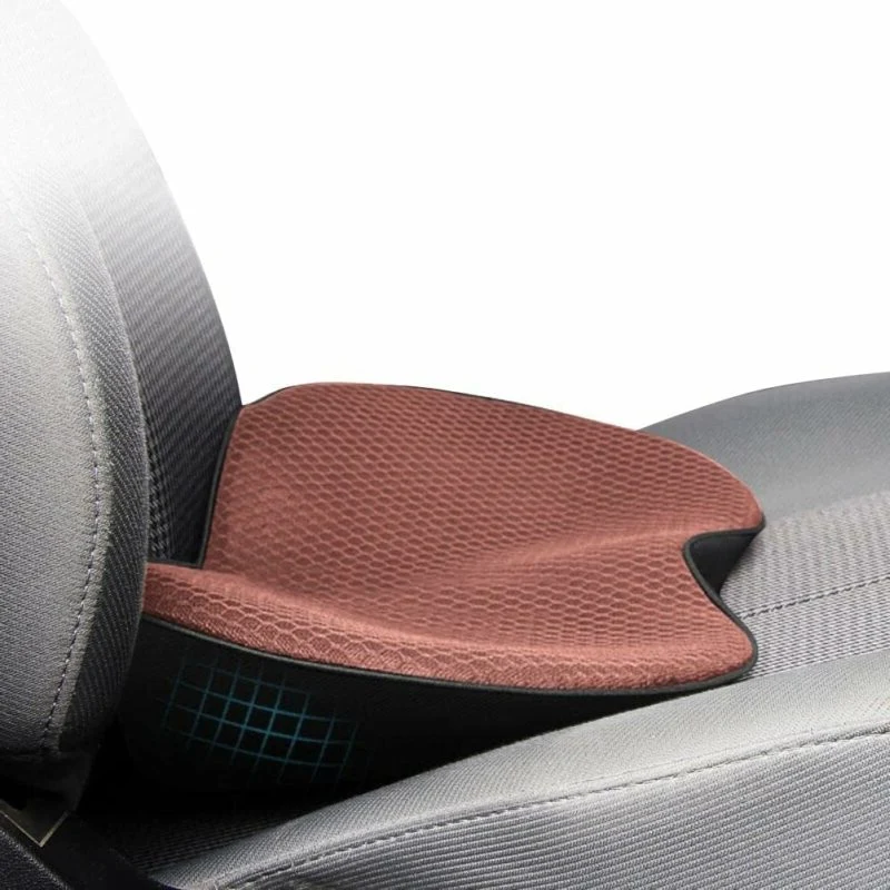 Euroselle Car Seat Cushion With 3.5-Inch Height Boost For Short Drivers