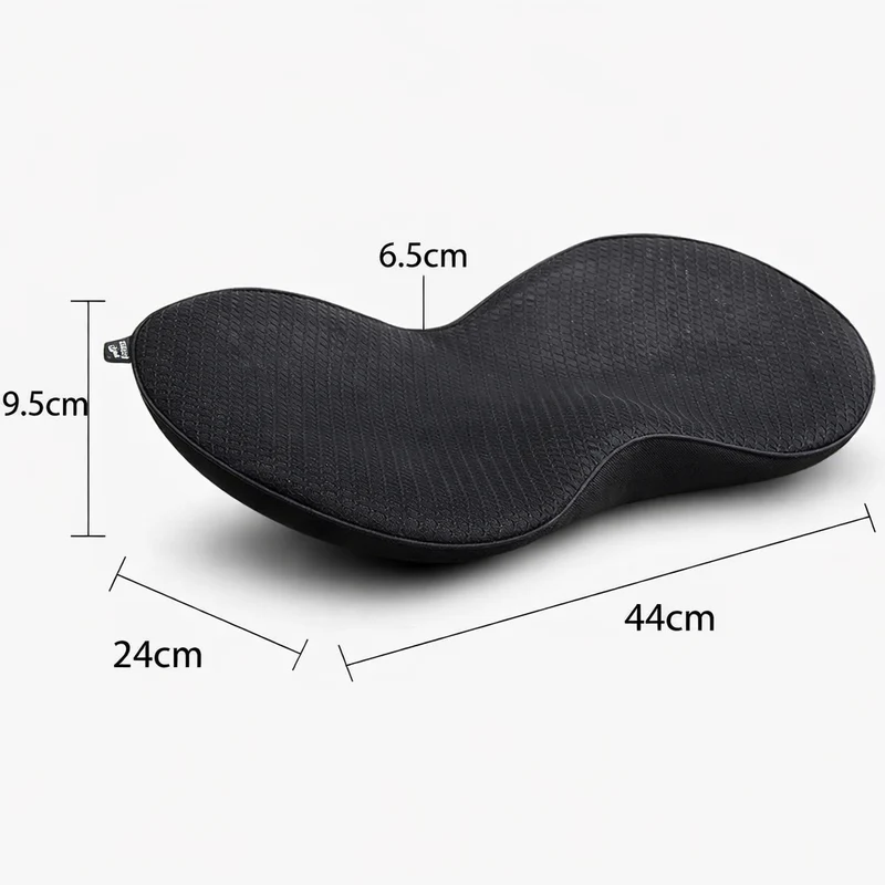 Euroselle Car Seat Cushion With 3.5-Inch Height Boost For Short Drivers