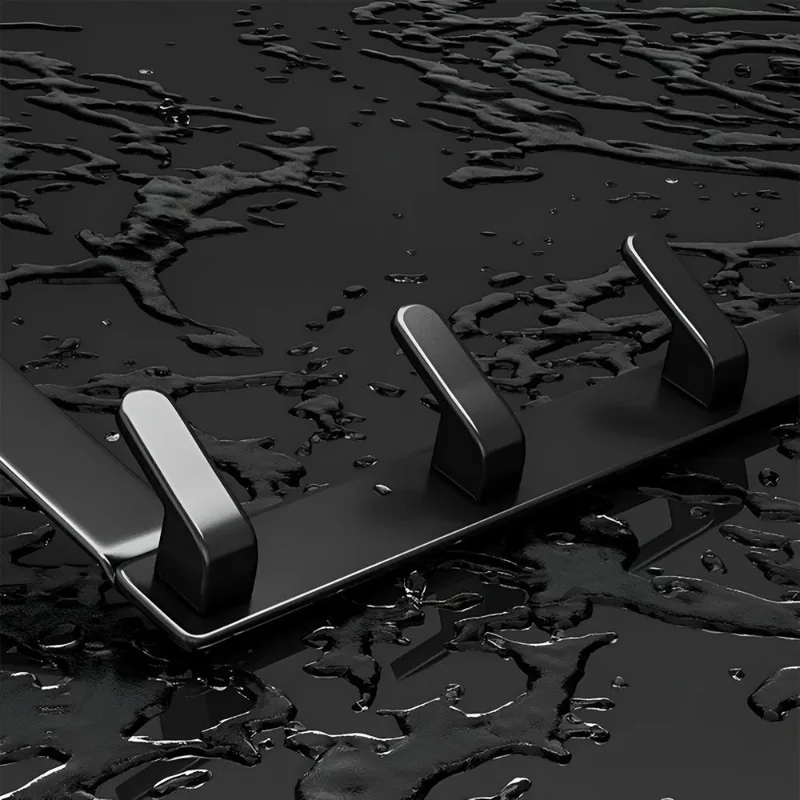 Euroselle Over-The-Door Five-Hook Rack For Effortless Storage