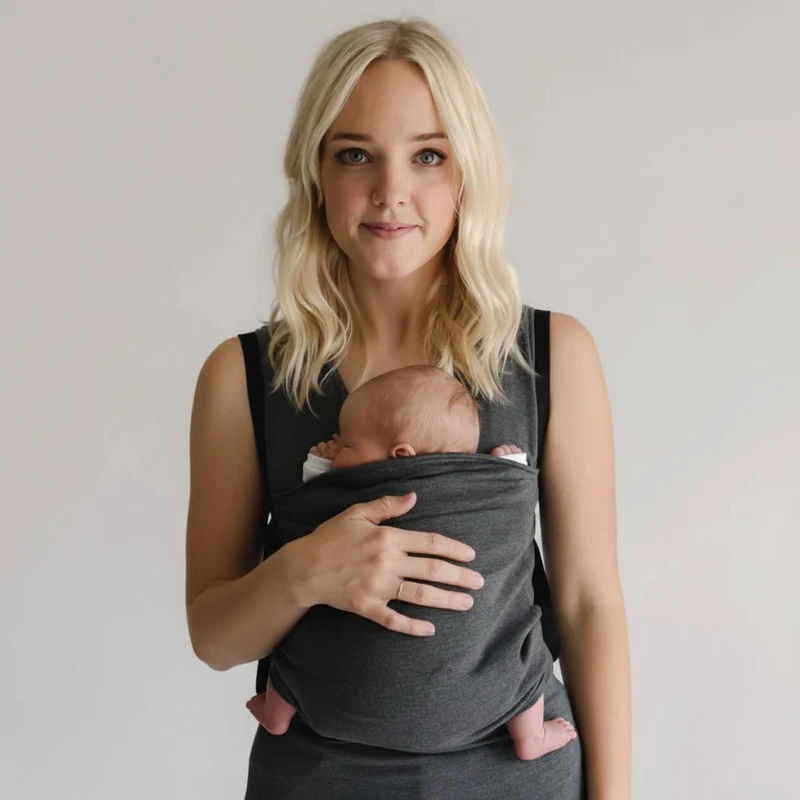 Innovative Babywearing Shirt for Effortless Parenting and Nursing - Euroselle