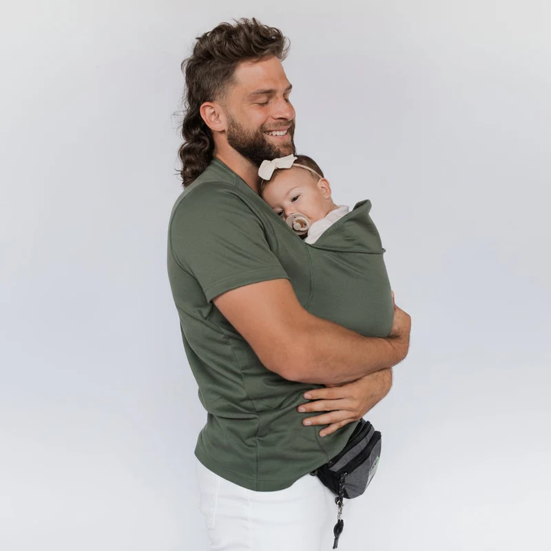Innovative Babywearing Shirt for Effortless Parenting and Nursing - Euroselle