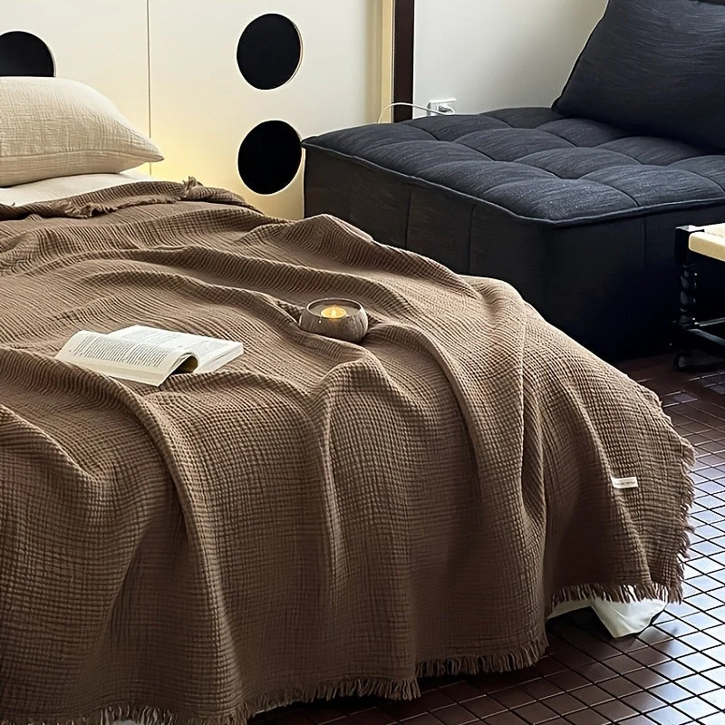 Euroselle Soft Muslin Cotton Cooling Quilt Euroselle