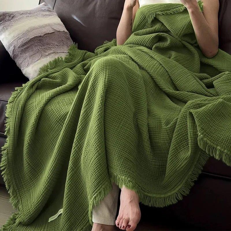 Euroselle Soft Muslin Cotton Cooling Quilt Euroselle