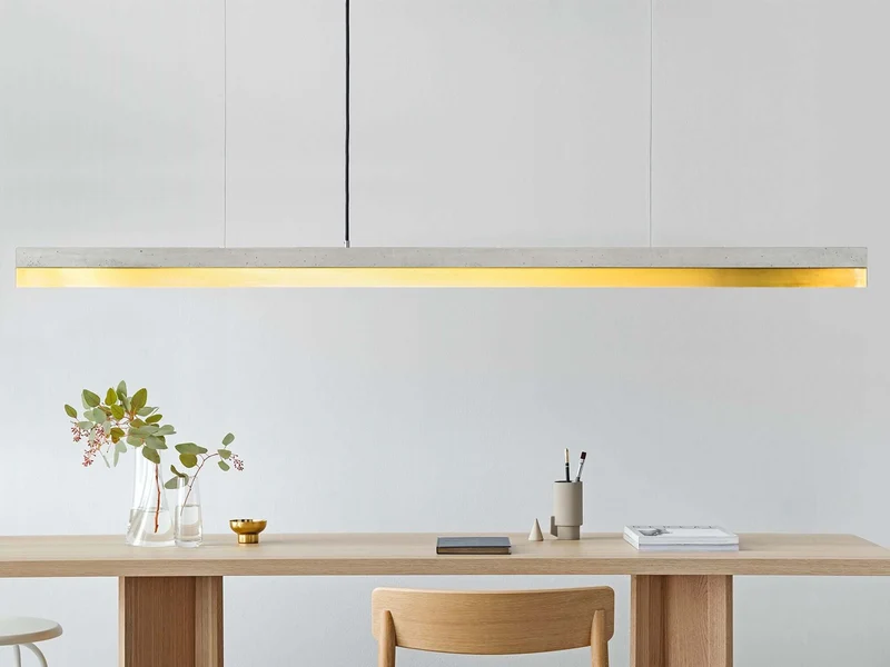 Gantlights C3 LED-Pendelleuchte 182cm dimmbar