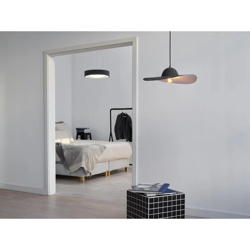 OSRAM DECOR Felt Hat Pendelleuchte Dunkelgrau, E27