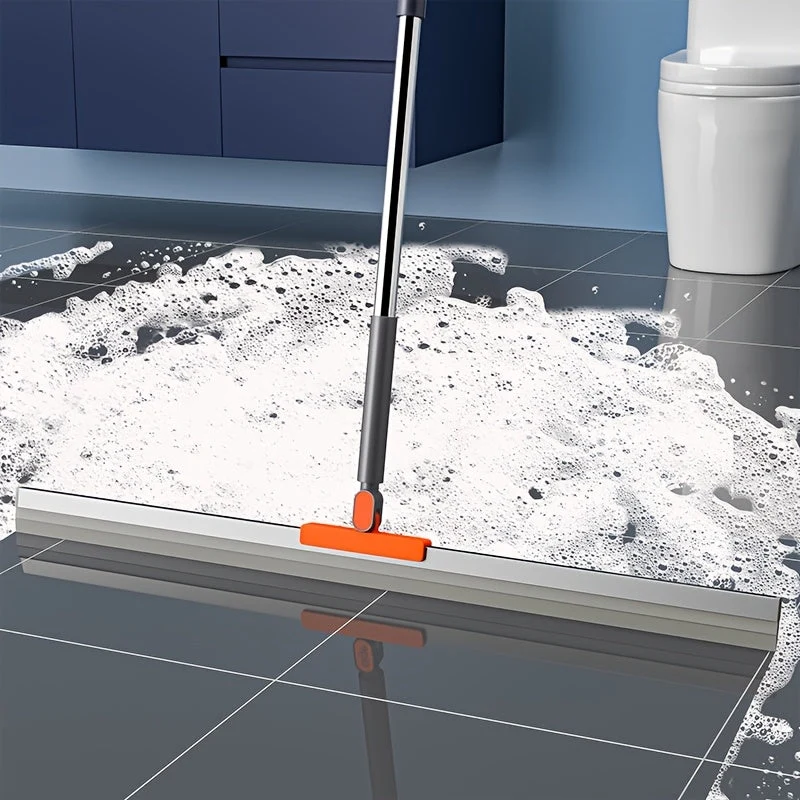 Euroselle Water and Dust Scraper Broom for Bathrooms, Glass, and Floors