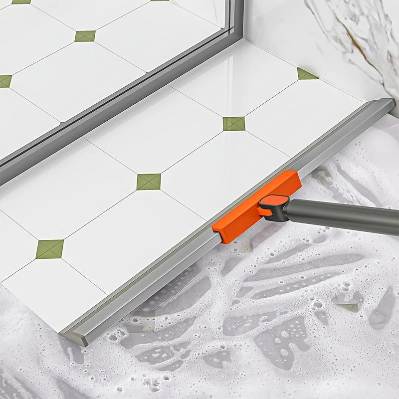 Euroselle Water and Dust Scraper Broom for Bathrooms, Glass, and Floors