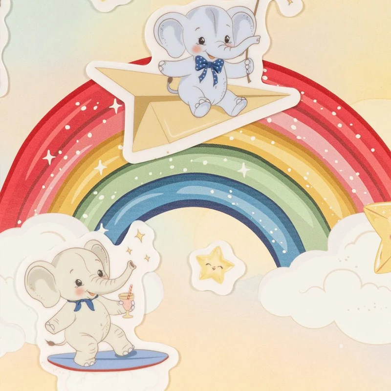 My Sticker World, mehrfarbig