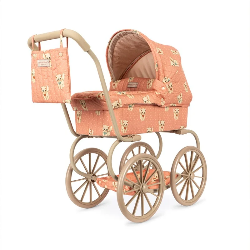 Minnie Puppenwagen in Ciao Miao Rose